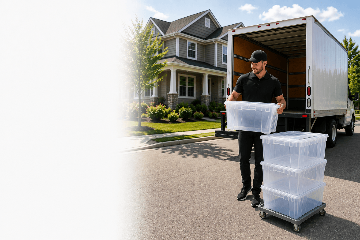 Stacktara reusable moving totes and delivery service